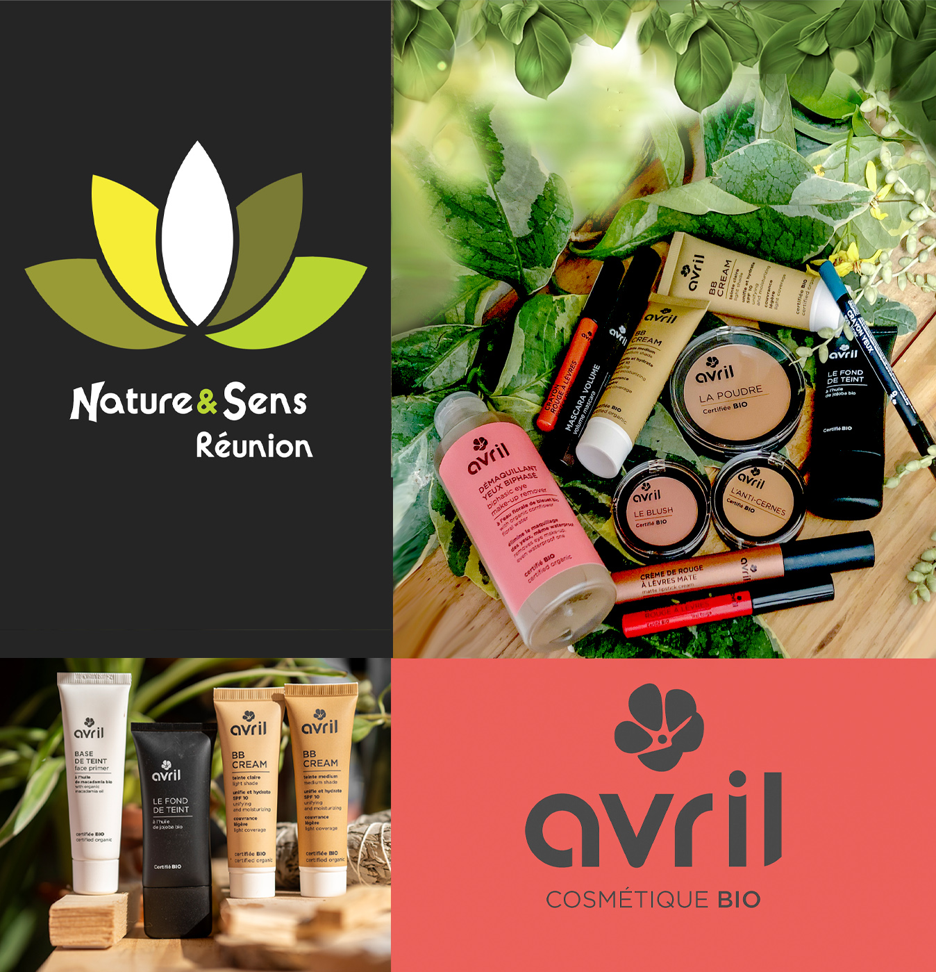 cosmetique bio Avril reunion