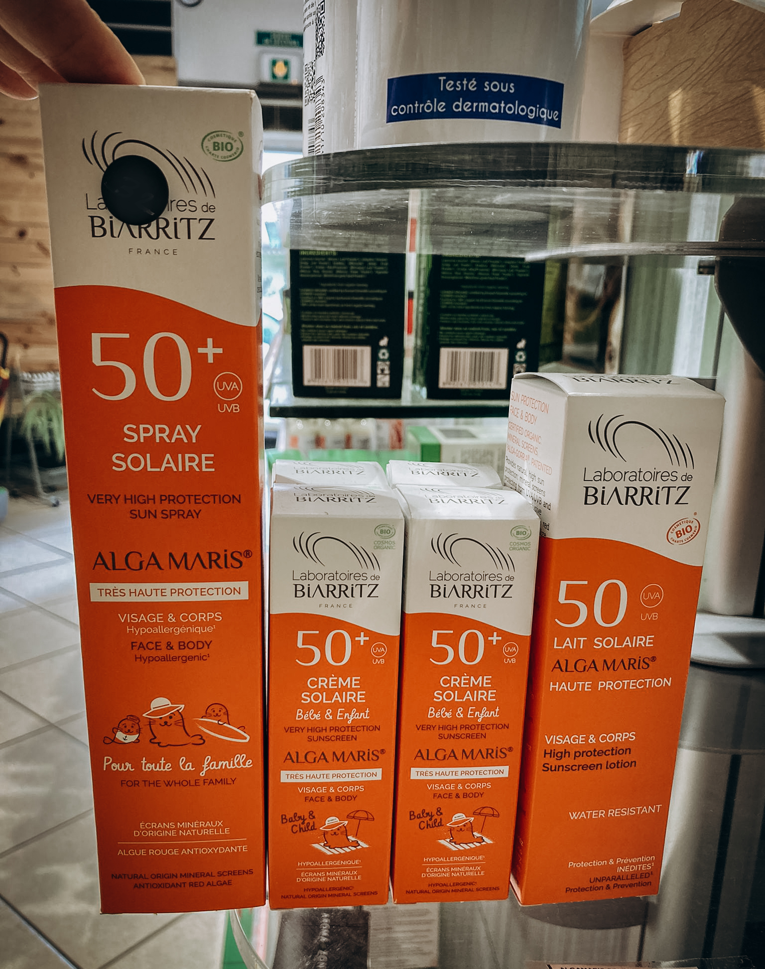 Plage Reunion Protection bio solaire  anti-UV pour bébé